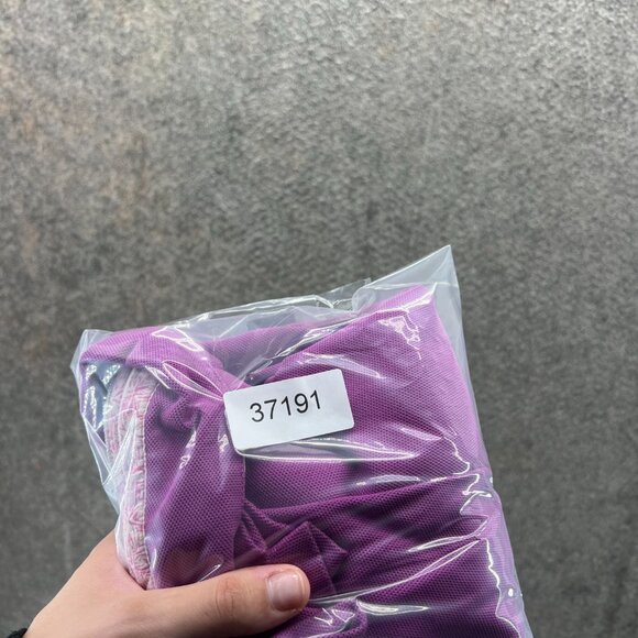 Tommy Bahama Polo Shirt Mens XXL Purple Casual Mesh Logo Casual Islandzone - Picture 11 of 11